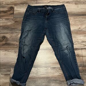 d. jeans Dark Blue Ankle Jeans